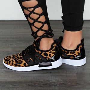 Leopard Print women’s running shoes